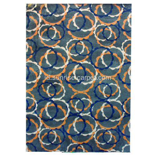 Microfiber karpet dengan desain yang artistik